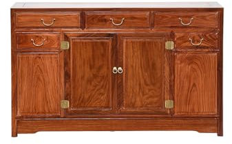 NEBE Sideboard Wooden Sideboard Kitchen Tableware Chinese Tea Cabinet Bowl Cabinet Cupboard