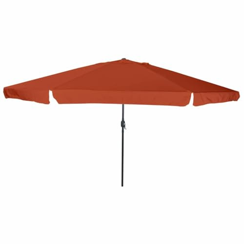 vidaXL Garten-Sonnenschirm Polyester und Stahl Outdoor Sonnenschutz Markise