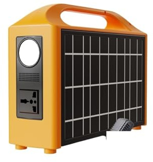 Central Eléctrica De 100W, Generador Solar, Planta Energía Portátil, Batería LiFePo4 Con Panel For Viajes Camping BateríA De DuracióN Ultralarga