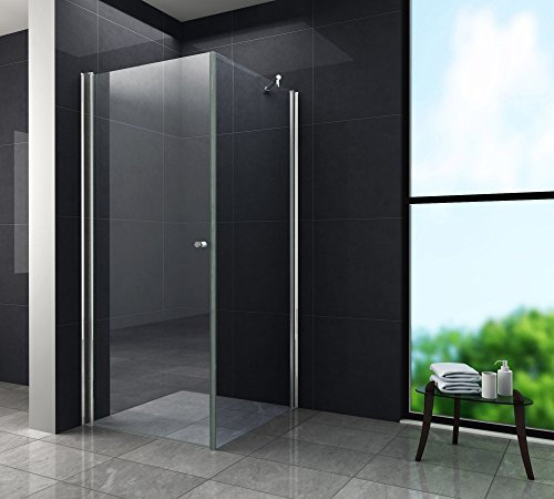 Duschkabine SPA-FIX 80 x 80 x 190 cm ohne Duschtasse