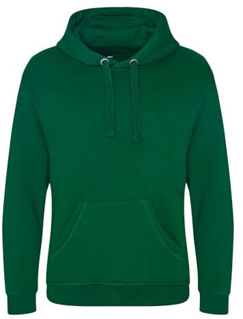 AWDis Just Hoods JH101 Heavyweight Hoodie - Bottle Green - 3XL