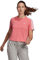 adidas W 3s Cro T Maglietta da Donna, Donna, Maglietta, GL0780, Rosa/Bianco (ROSBRU/Blanco), XS