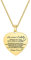 HAYOUWAY An Meine Enkelin Herz-Halskette Gold Farbe von Oma (Golden...In Liebe OMA)