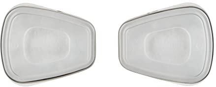3M Kit filtri per mascherine serie 6000, 6003BC1, A2P3, (2x 6055 A2 + 2 x 5935 P3 + 2x 501 holder), 1/PK, 4PK/CV, Trasparente/Marrone, misura unica