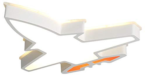 NSXBY Kreative Studienlampe,Kreativ Persönlichkeit Kinderzimmer Kampflampe,Led Einfach Modernen Deckenleuchte,Led Schlafzimmer Lampe-Dreifarbige lichtänderung 65cm