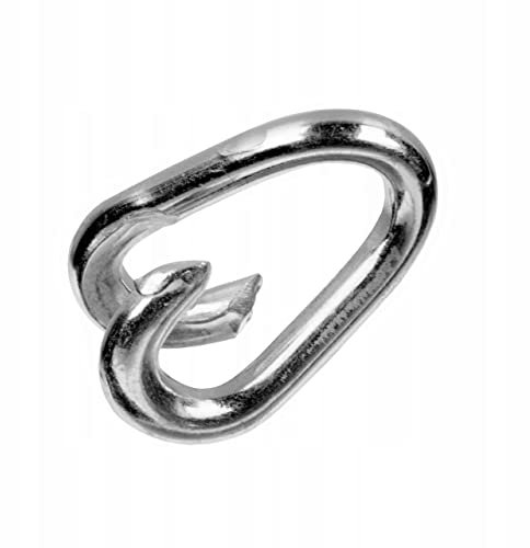 10 Stück Kettennotglied 6mm Kettenverbinder