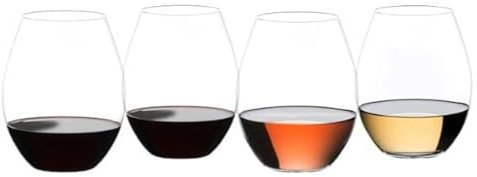 4 Vasos de Agua/Vino Riedel Unidades - Envío 24H para regalo - Mejor Copa Vino Cristal Fino - Enviado por Cosecha Privada (004 - Tumbler)