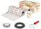 BeWarm Electric Underfloor Heating Kit, 150w Sticky Mat, 17m2