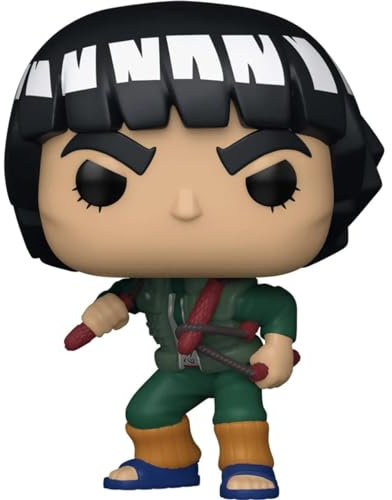 POP Naruto Shippuden - Might Guy Funko Pop! Vinyl Figure (Bundled with Compatible Pop Box Protector Case), Multicolor, 3.75