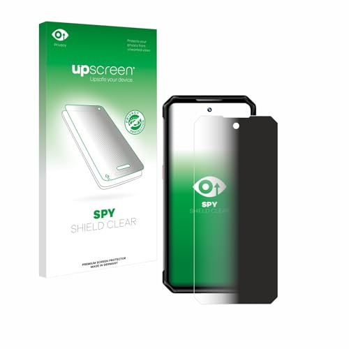 upscreen Blickschutzfolie für Oukitel WP21 Ultra | Anti-Spy Displayschutz Made in Germany Privacy Screen Protector Sichtschutz Blaulichtfilter Klare Folie