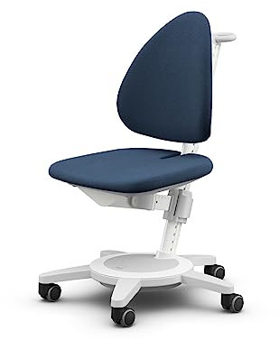 Moll Maximo Kinderschreibtischstuhl | mitwachsend & ergonomisch mit individuell Verstellbarer Sitzfläche und Rückenlehne | Drehstuhl ideal für Schulkinder | langlebig & hochwertig | Made in Germany
