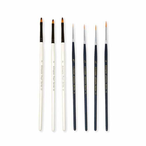 Artmaster Pearl & All Media Model & Miniature Paint Brush Set of 7