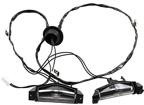 AMIUHOUN Kfz-Kennzeichen- mit Glühbirne BS1E-51-270, passend für 3 2003 2004 2005 2006 2007 2008