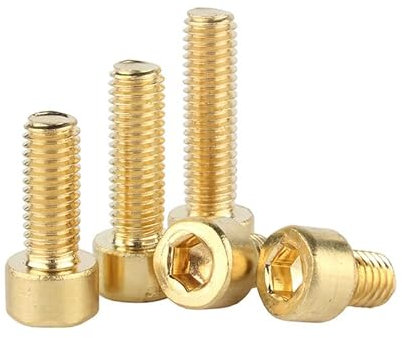 ORANXIN M12 x 25mm 1 Pcs Kupfer Innensechskant Zylinderkopf Bolzen Messing Fassungskappen Tassenkopf Schrauben Maschine Bolzen Befestigungen