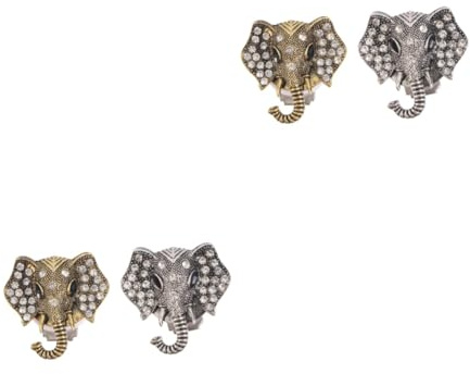 SOLUSTRE 4pcs Diffuser Battery Operated Car Elephant Vent Decor Car Air Vent Decoration Interior Decorations Scent Diffuser