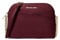 Michael Kors Jet Set Medium Crossbody Leder Handtasche, Ochsenblut (Oxblood), Medium