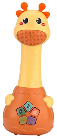 BESTonZON Machine à Histoire De Microphone De Microphone Multifonctionnel Microphone pour Enfants Micro avec Musique De Microphone D'enregistrement pour Bébé Gel De Silice
