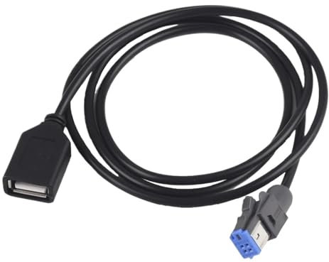 ZDPVK radio wiring harness Car USB Cable Adapter 4Pin USB Cable, for Nissan, for Teana Qashqai CD Audio Radio Player
