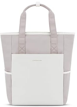 Kapten & Son Rucksack Lindby Muted Clay 18 L | 2in1 Tasche & Rucksack | inkl. Kofferbefestigung, Laptopfach, Flaschenhalterung | Shopper Damen