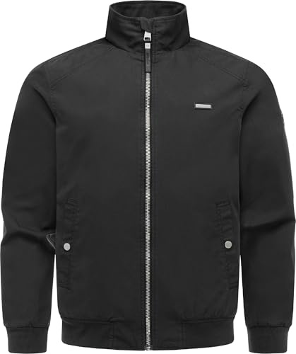 Ragwear Herren leichte Übergangsjacke kurze Jacke mit Stehkragen und weichen Bündchen Izzyk YOUMODO S-6XL