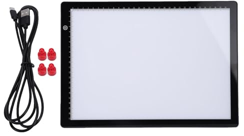 Goshyda Diabetrachter-Lichtpad, Ultradünn, Filmscanner-Lichtbox mit 3 Helligkeitsstufen, Tisch mit App für Negativ-Diascan-Künstlerskizzen