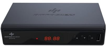Diprogress dpt201hd decoder digitale terrestre dvb-t2 hevc main 10, nero.