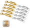 TourKing 10pcs Magnetic Lobster Clasp Magnetic Jewelry Clasps with Storage Box For Jewelry Necklace Bracelet, Jewellery Findings Silver and Gold