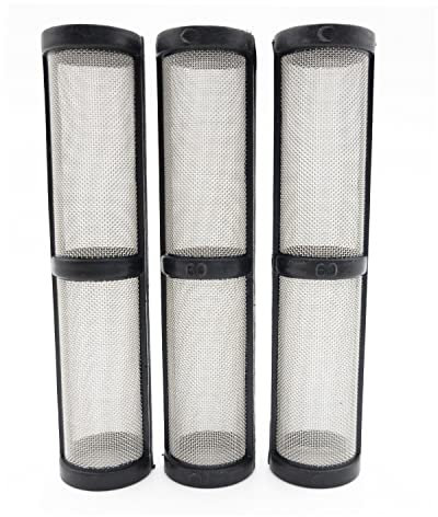 Homhelar 246384 Pump Manifold Strainer 60 mesh for Graco 390 395 490 495 595 Airless Paint Sprayers (3/Pack)