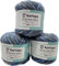Filzwolle – große Farbauswahl – 3x100gr (300gr) – harmonisches Strickbild - 100% reine Schurwolle – Ökotexzertifiziert - hochwertige Wolle zum Filzen – Lauflänge per 100gr ca. 100m (2235)