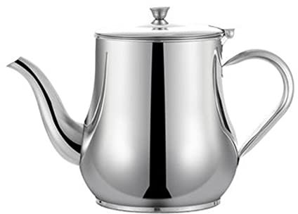 RISEDS Pot De Crépine D'huile De Cuisine Cruche de Stockage d'huile Domestique de cruche d'huile d'acier Inoxydable avec l'écran filtrant