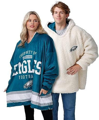 FOCO Philadelphia Eagles NFL Reversible Team Color Property of Hoodeez