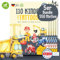 MeinBaby123 550 hautfreundliche Kinder Tattoos mit Baggern, Bagger Tattoo Kinder, Kindertattoos zum Aufkleben, vegan & made in Germany (5x Fahrzeuge)