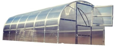 Invernadero Baltic LT 3 x 12 m (largo x ancho) con policarbonato de 6 mm