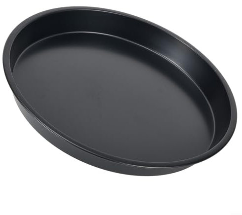 Teglia per pizza per forno a microonde, design antiaderente, opzioni convenienti, facile sformatura (E)