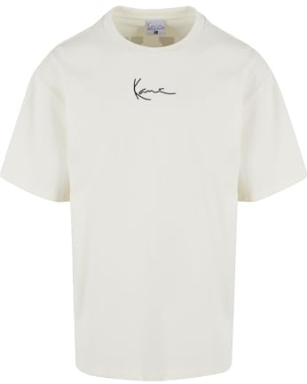 Karl Kani Herren KM241-002-1 Small Signature Washed Heavy Jersey Skull Tee