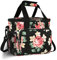 Morbuy Bolsa Termica Porta Alimentos, Bolsa Comida Trabajo, 16L Portatil Bolsa Porta Alimentos Reutilizable Bolsa Termica para Picnic, Trabajo, Escuela (Flor,16L)