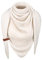 Xnova Schal Damen Winter Dreieck Strickschal Wärmende, Weich Dreiecksschal mit Lederschlaufe, Flauschig Gestrickt Umschlagtuch Halstuch Poncho Halstüche Geschenk für Frauen (Beige)