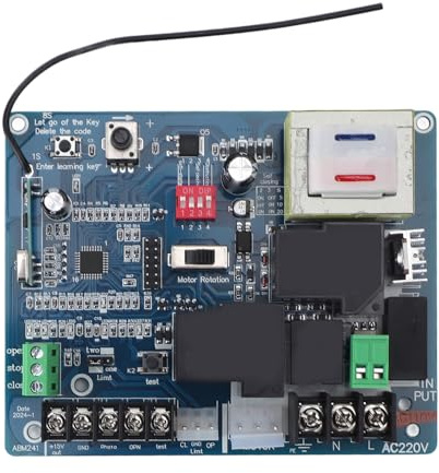 Tablero de control de apertura de puerta corredera para escuelas y lugares de trabajo (220 V)