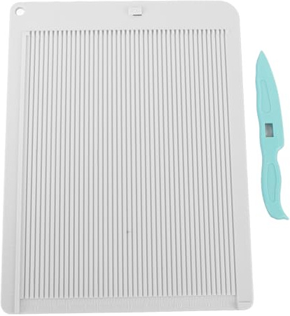 Multipurpose Scoring Board, Envelope Maker Scribing Tool with Instructions, Plastic Scoring Board for Card Making, Present Boxes, Paper Crafts, Scrapbooking, DIY Projects, Weddin