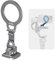 SMALLRIG Metal Phone Mount with Baseplate for Arca-Standard, Compatible for DJI RS 4 Mini, Phone Support with Cold Shoe Mount, Phone Tripod Mount for iPhone 16 15 14 etc. - 5339