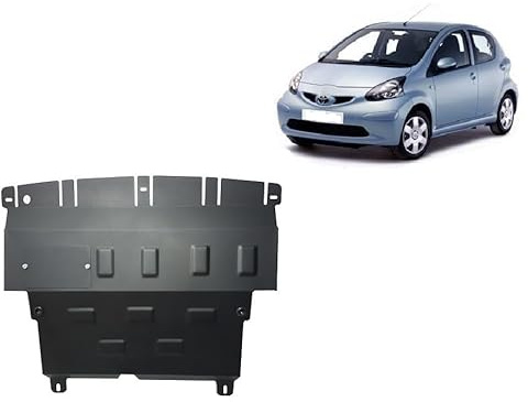 Scut Protection Metall-Motorschutz kompatibel mit Toyota Aygo AB10