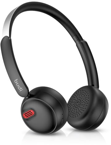 Budi Wireless Stereo Headphones Bluetooth 5.4 EP55B