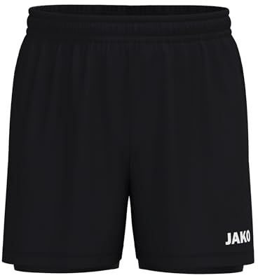 JAKO 2-in-1 Short One Sporthose Herren kurz – Trainingshose mit optimaler Passform und sicherem Halt beim Sport, extra-breiter Bund