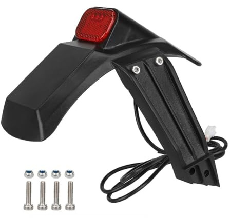 URPIZY Für Kukirin G2 Pro DB Kotflügel mit Rücklicht und Halterung - Robust und stilvoll!