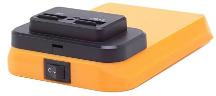 PPGZCZSE Schnelllade-Lithium-Akku-Powerbank mit USB-Typ-C-Handy, Notebook, Bohrmaschine (ohne Akku), kompatibel mit Hilti 22 V B22