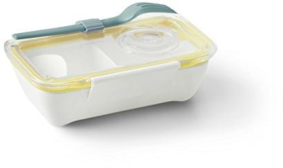 black+blum Bento Lunchbox - Honey, 500 ml, Polypropylene/Tritan, Maße: 12 x 19 x 6 cm