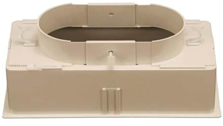 3S SuperSamaStore Plenum Luftverteiler 400×150 mm – Abs, Stutzen 160–250 mm Einstellbar, Drosselklappe Enthalten, V0 Isolierung, Quick-Fit für Flexrohr, Clip-Befestigung, für Klimageräte