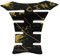 Gel Neon Tankpad Motorrad 3D Glanz Universal Tankaufkleber Tankschutz Lackschutz Aufkleber Pad MR004 (Gold Metallic)