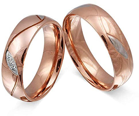 Juwelier Schönberg - Damen Trauringe Eheringe Wunschgravur Edelstahl 60-62