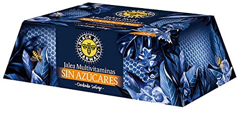 Black Bee Jalea Real Vitaminada - Multivitaminas sin Azúcares 200 g